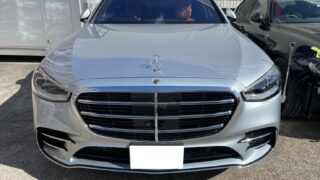 メルセデス・ベンツ Sクラス(W223) コーナーポール穴埋め | 輸入車